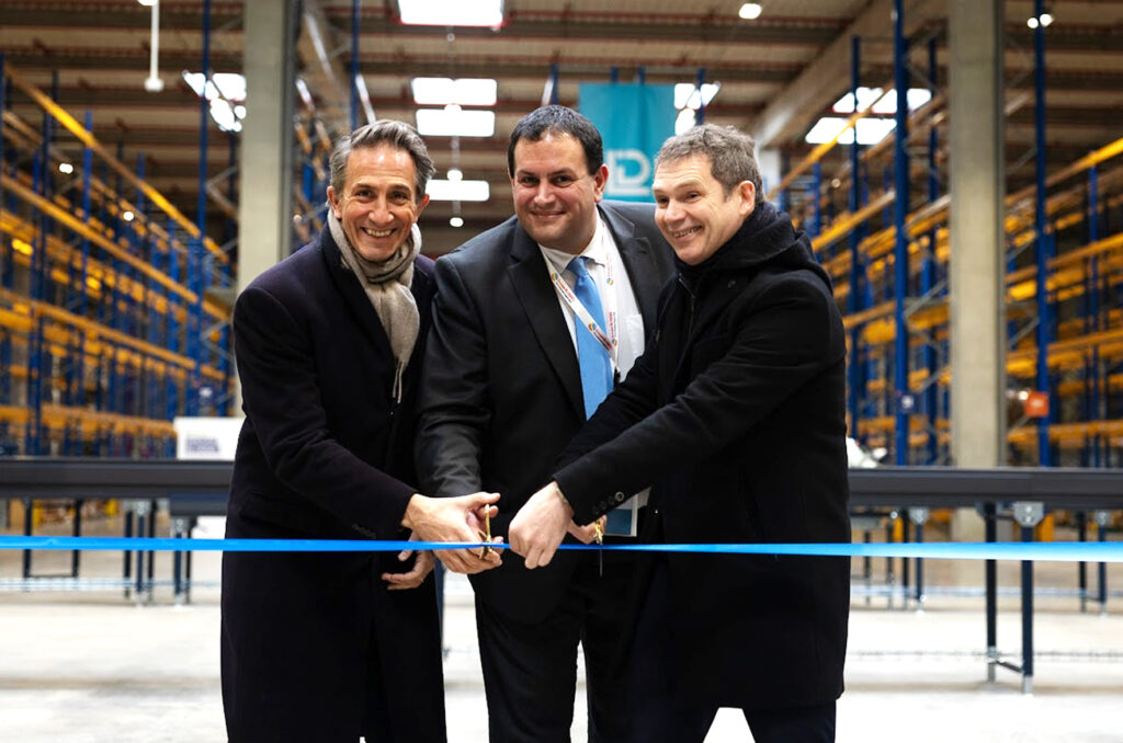 Inauguration du site logistique L'Oréal LID